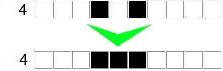 Two squares can be connected